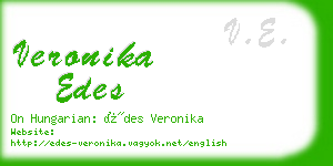 veronika edes business card